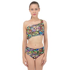 Character Disney Stained Spliced Up Two Piece Swimsuit by artworkshop