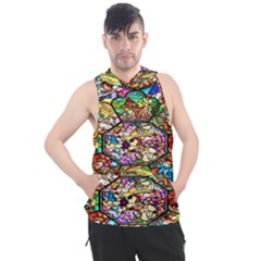 Character Disney Stained Men s Sleeveless Hoodie