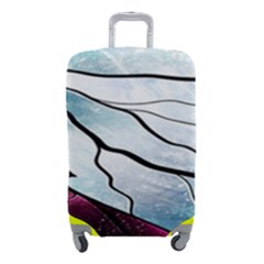 Anna Disney Frozen Stained Glass Luggage Cover (small) by artworkshop
