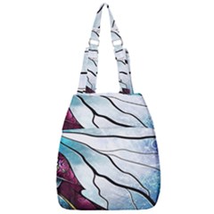 Anna Disney Frozen Stained Glass Center Zip Backpack by artworkshop