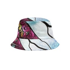 Anna Disney Frozen Stained Glass Inside Out Bucket Hat (kids) by artworkshop