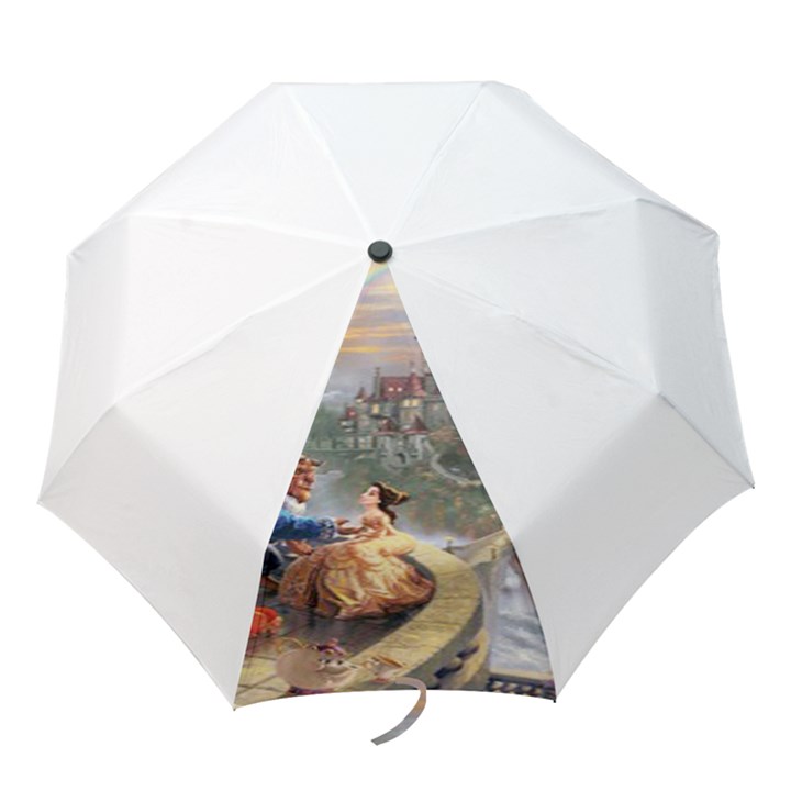 Beauty And The Beast Castle Folding Umbrellas