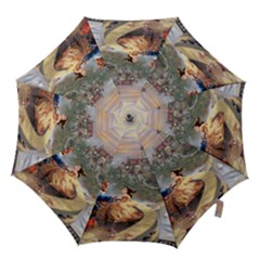 Beauty And The Beast Castle Hook Handle Umbrellas (medium) by artworkshop