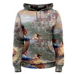 Beauty And The Beast Castle Women s Pullover Hoodie by artworkshop