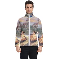 Beauty And The Beast Castle Men s Bomber Jacket