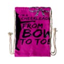 Bow To Toe Cheer Drawstring Bag (Small) View2