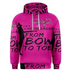 Bow To Toe Cheer Men s Overhead Hoodie by artworkshop