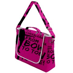 Bow To Toe Cheer Box Up Messenger Bag by artworkshop