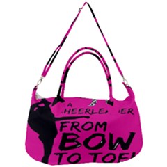 Bow To Toe Cheer Removal Strap Handbag by artworkshop