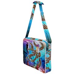 Browning Deer Glitter Galaxy Cross Body Office Bag