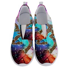 Browning Deer Glitter Galaxy No Lace Lightweight Shoes by artworkshop