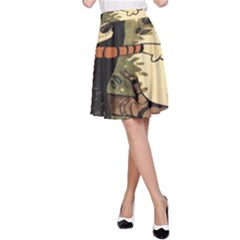 Calvin And Hobbes A-line Skirt