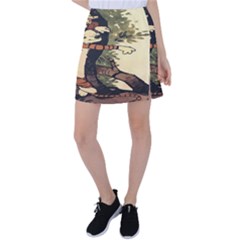 Calvin And Hobbes Tennis Skirt by artworkshop