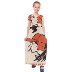 Catcher In The Rye Kids  Short Sleeve Maxi Dress by artworkshop