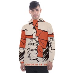 Catcher In The Rye Men s Front Pocket Pullover Windbreaker by artworkshop