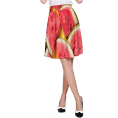 Watermelon A-line Skirt