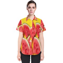 Watermelon Women s Short Sleeve Shirt