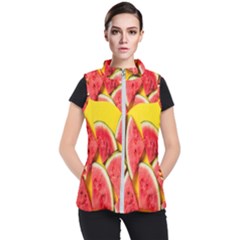 Watermelon Women s Puffer Vest by artworkshop