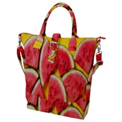 Watermelon Buckle Top Tote Bag by artworkshop