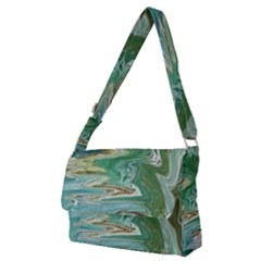 Emerald Patterns Full Print Messenger Bag (m)