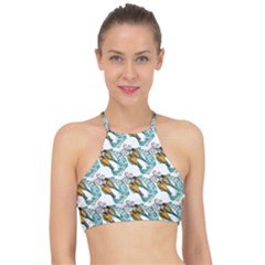 Birds Racer Front Bikini Top by Sparkle