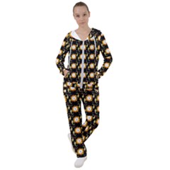 Flowers Pattern Women s Tracksuit by Sparkle