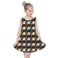 Flowers Pattern Kids  Summer Dress by Sparkle