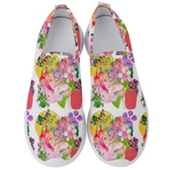 Bunch Of Flowers Men s Slip On Sneakers by Sparkle