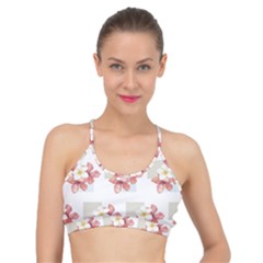 Floral Basic Training Sports Bra by Sparkle