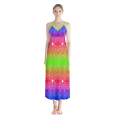 Angelic Pride Button Up Chiffon Maxi Dress by Thespacecampers