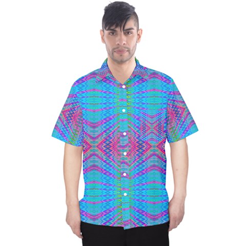 Beam Me Up Men s Hawaii Shirt by Thespacecampers