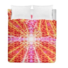 Bursting Energy Duvet Cover Double Side (full/ Double Size) by Thespacecampers