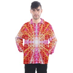 Bursting Energy Men s Half Zip Pullover by Thespacecampers