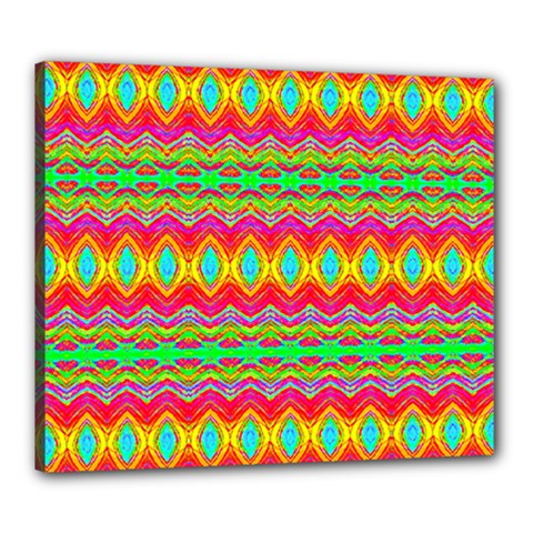 Cerebral Candy Canvas 24  X 20  (stretched) by Thespacecampers
