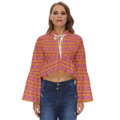 Creamsicle Experience Boho Long Bell Sleeve Top by Thespacecampers