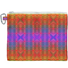 Electric Sunset Canvas Cosmetic Bag (xxxl) by Thespacecampers