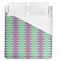 Electro Stripe Duvet Cover (queen Size) by Thespacecampers