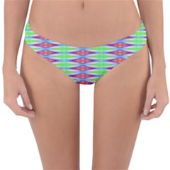 Electro Stripe Reversible Hipster Bikini Bottoms by Thespacecampers