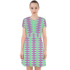 Electro Stripe Adorable In Chiffon Dress by Thespacecampers