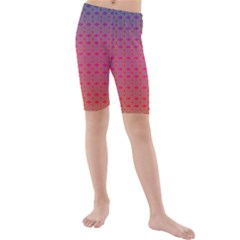 Energetic Flow Kids  Mid Length Swim Shorts by Thespacecampers