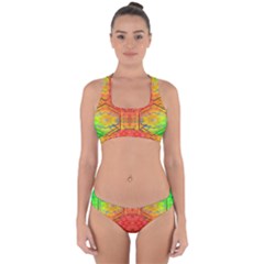 Hexafusion Cross Back Hipster Bikini Set by Thespacecampers