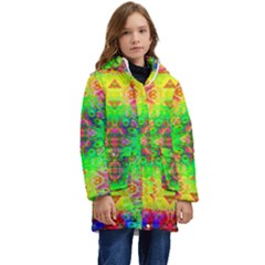 Higher Love Kid s Hooded Longline Puffer Jacket by Thespacecampers