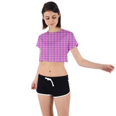 Higher Self Tie Back Short Sleeve Crop Tee by Thespacecampers