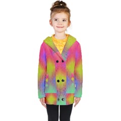 Infinite Connections Kids  Double Breasted Button Coat by Thespacecampers