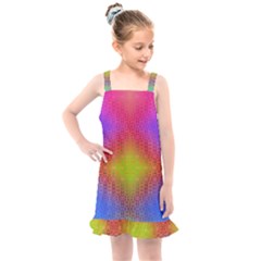 Infinite Connections Kids  Overall Dress by Thespacecampers