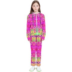 Kaleidoscopic Fun Kids  Tracksuit by Thespacecampers