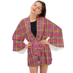 Manifestation Love Long Sleeve Kimono by Thespacecampers