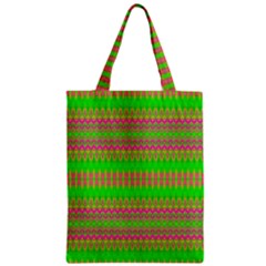 Neon Hopes Zipper Classic Tote Bag by Thespacecampers