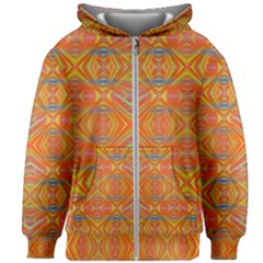 Orange You Glad Kids  Zipper Hoodie Without Drawstring by Thespacecampers