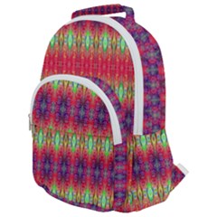 Psychedelic Synergy Rounded Multi Pocket Backpack by Thespacecampers